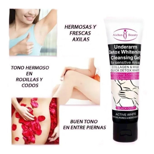 Gel Aclarante De Axilas Y Zonas Sensibles Aichun Beauty 