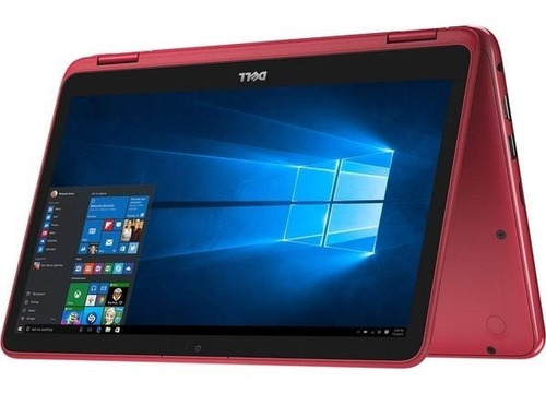 Notebook Dell 2 En 1 Táctil Amd A6 4gb Ram 32gb Win10 11.6´