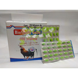 Alimento Biovermi Gallo Desparasitante Gallos Aves Blister30