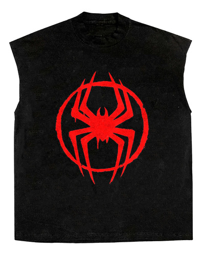 Playera Tank Top Spiderman Deportiva Miles Gym