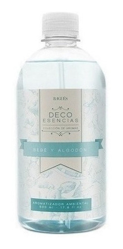 Bagues Deco Esencias Aromatizante Ambiental Repuesto 500ml