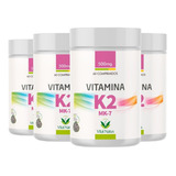 Kit 4 Vitamina K2 Mk7 500mg, 149mcg 4x60 = 240 Comprimidos