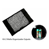 Kit 2 Malla Organizadora Cajuela Universal Multifuncional