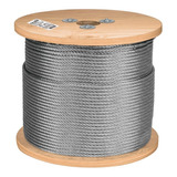 Cable De Acero Rigido 3/8, 75 M