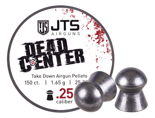 Diabolos Jst Dead Center Calibre .25 (6.35mm) De 25.4 Grains