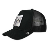 Gorra Goorin Bros Bandit Black Original Mapache Negro