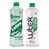 Removedor De Esmalte 5cinco Lutex Ap Eco 500ml + Mek 500ml