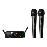Microfone Duplo S/fio Akg Wms40 Wms 40 Pro Mini Dual Vocal