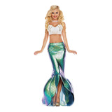 Disfraz De Sirena, Talla Large, Para Mujer - Halloween
