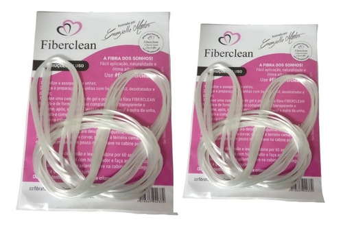 2 Pacotes Fibra De Vidro Fiberclean 3 Metros Cada Original 