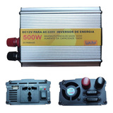 Inversor Tensão Solar 500w Power 12v 220v 60hz Onda C/ Usb