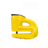 Candado Para Motos Keeper 5-s Disc Lock Amarillo Kryptonite