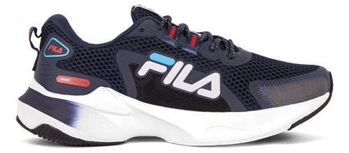 Zapatillas Fila Heating Azul Rojo Hombre