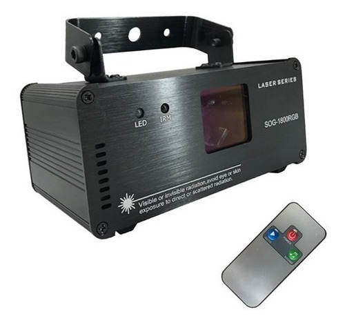 Laser Profissional 400mw Sog 1800 Rgb Dmx + Controle