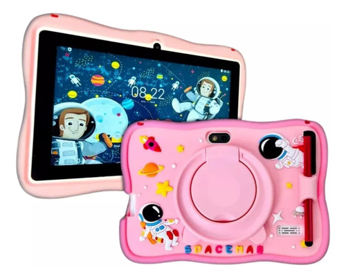 Tablet Infantil Android 64gb Com Jogos Kids 4gb De Ram + Nf