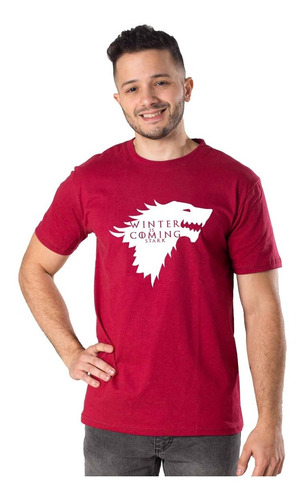 Remeras Hombre Game Of Thrones Stark |de Hoy No Pasa| 1 V