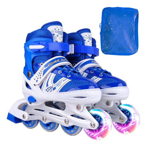 Rollers Extensibles Chasis Aluminio Niños Colores Pvc Talles