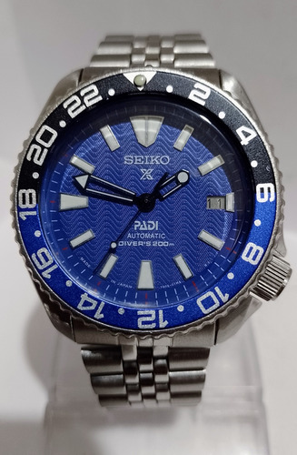 Reloj Seiko Prospex Diver's Padi Automático 200m