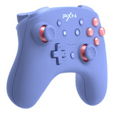 Controle Sem Fio Pxn9607x Para Nintendo Switch E Pc/ Ios Cor Azul Micáceo