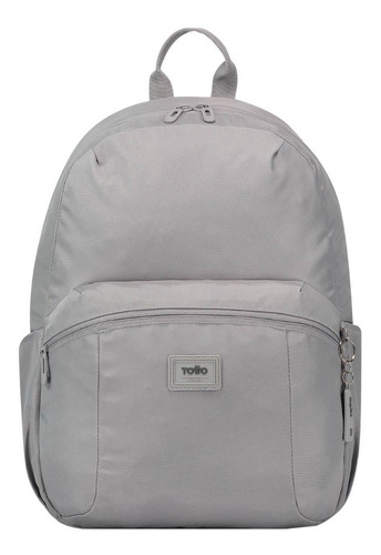 Morral Laptop 14  Mochila Totto Maleta Trik Mochila Mediano Color Gris