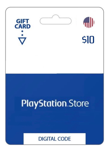 Tarjeta Psn Gift Card 10 Usd Playstation - Solo Cuenta Eeuu