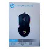 Mouse Gaming M160 Hp Gamer Led Negro 1000 Dpi Cable 1.3m