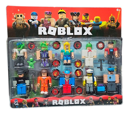 Muñecos Figuras Roblox Blister X 10 Articuladas Accesorios