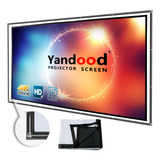 Yandood - Pantalla De Proyeccion Portatil De 100-120 Pulgada