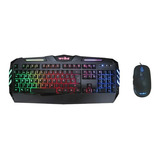 Teclado Gamer Mouse Luz Usb Pack Gamer