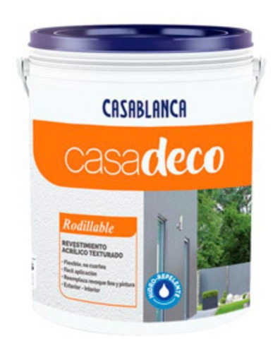 Casadeco Rodillable Revestimiento Texturado X 25 Kg