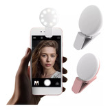 Mini Aro De Luz Portable Led Recargable Compatible iPhone