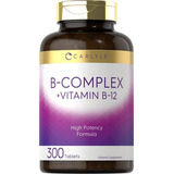 Complejo B + Vitamina B1 B2 B6 B12 300 Tabletas Eg Bb57 Sabor Nd