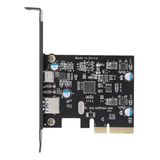 Tarjeta De Expansión 10 Gbps Usb 3.1 A Tipo A + Tipo C Pci-e