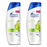 Pack Shampoo Head & Shoulders Manzana Fresh 375 Ml