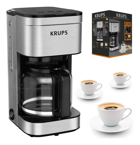 Cafetera Goteo Eléctrica De Filtro Krups 1.5 L Café American