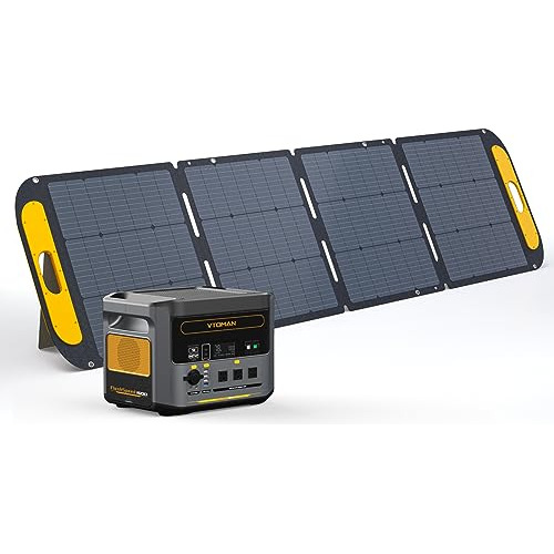 Generador Solar Vtoman De 1500 W (pico De 3000 W) Con Panel 
