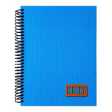 Cuaderno Prof 200 Hojas Monky Pasta Gruesa Cuadro Grande