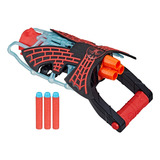 Spiderman Lanzador De Recarga Rápida Nerf Marvel Hasbro 