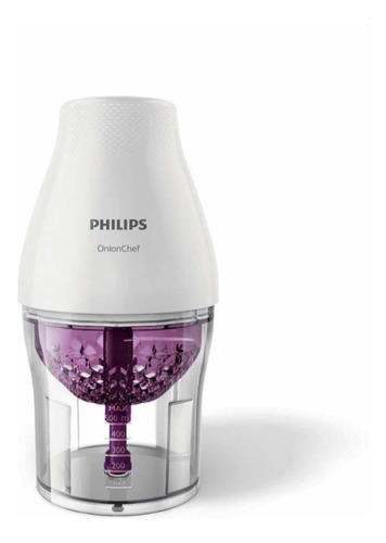 Picadora Philips Onionchef Hr2505/00 500w Blanco