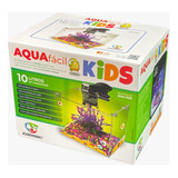 Aquário Infantil Com Filtro, Led E Decoração Aquafácil Kids