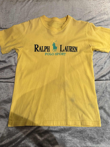 Polera Ralph Lauren Polo Sport Amarilla Talla S