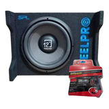 Woofer Amplificado 12 Steelpro 1200w Spl+kit Instalacion 8