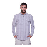 Camisa Montagne Collin Hombre Cuadrillé Casual Premium