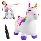 Joyin Unicornio Caballo Hinchable Para Niños, Juguete Para M