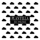 Plantilla Nubes Vinilos Y Stickers Decorativos Infantiles