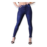 Pantalon De Jeans Chupin Elastizado  Desflecado Tobillero
