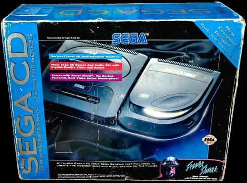 Sega Cd Completa En Caja + Juego - Local Mg