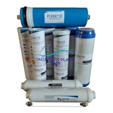 Kit 12 Meses Purikor Pkro400-6uvp Y Membrana Osmosis 400 Gpd