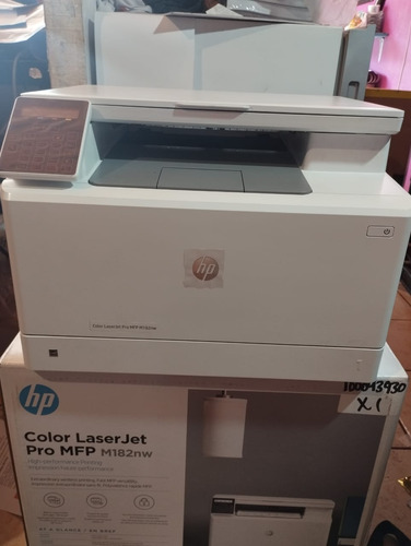 Impresora Multifuncional Hp Laserjet Pro M182nwcolor Blanco 