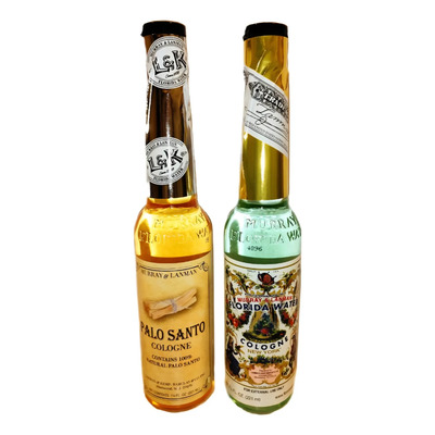 2 Pz. Agua Florida Murray Y Florida Palo Santo Perú Original | Envío gratis